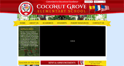 Desktop Screenshot of coconutgroveschool.org